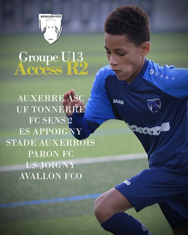 Le groupe U13 de l’AFCO